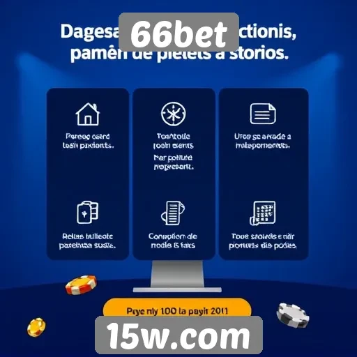 Análise das funcionalidades do site 66bet